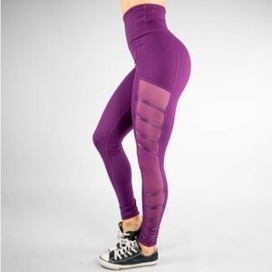 BUFF Bunny Elysium Purple Leggings Size L